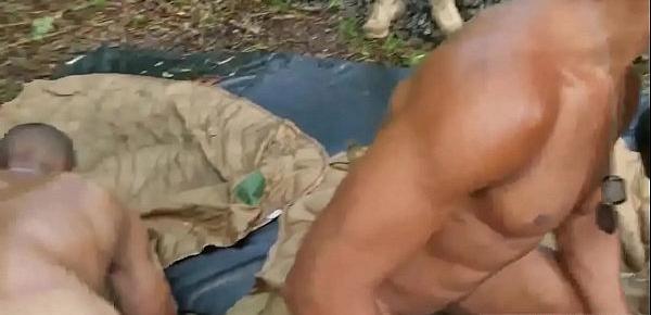 Military men butt movie and young soldiers boners bums gay Jungle